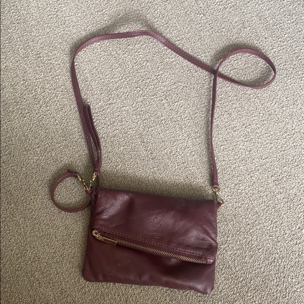 Genuine Florence Leather Crossbody